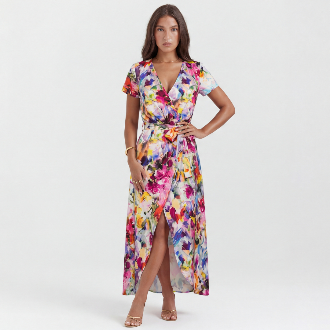Julia | Vestido elegante con escote