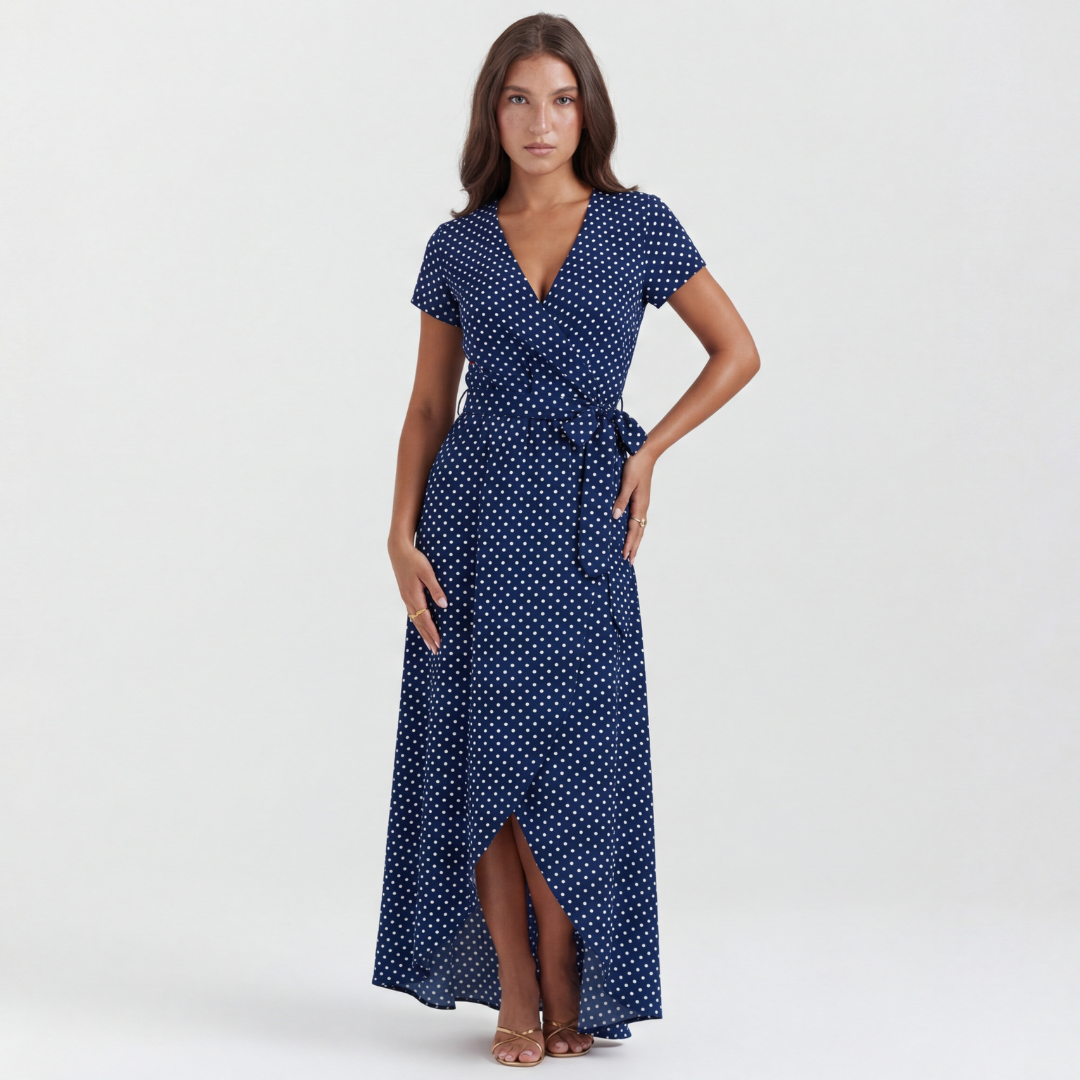 Julia | Vestido elegante con escote